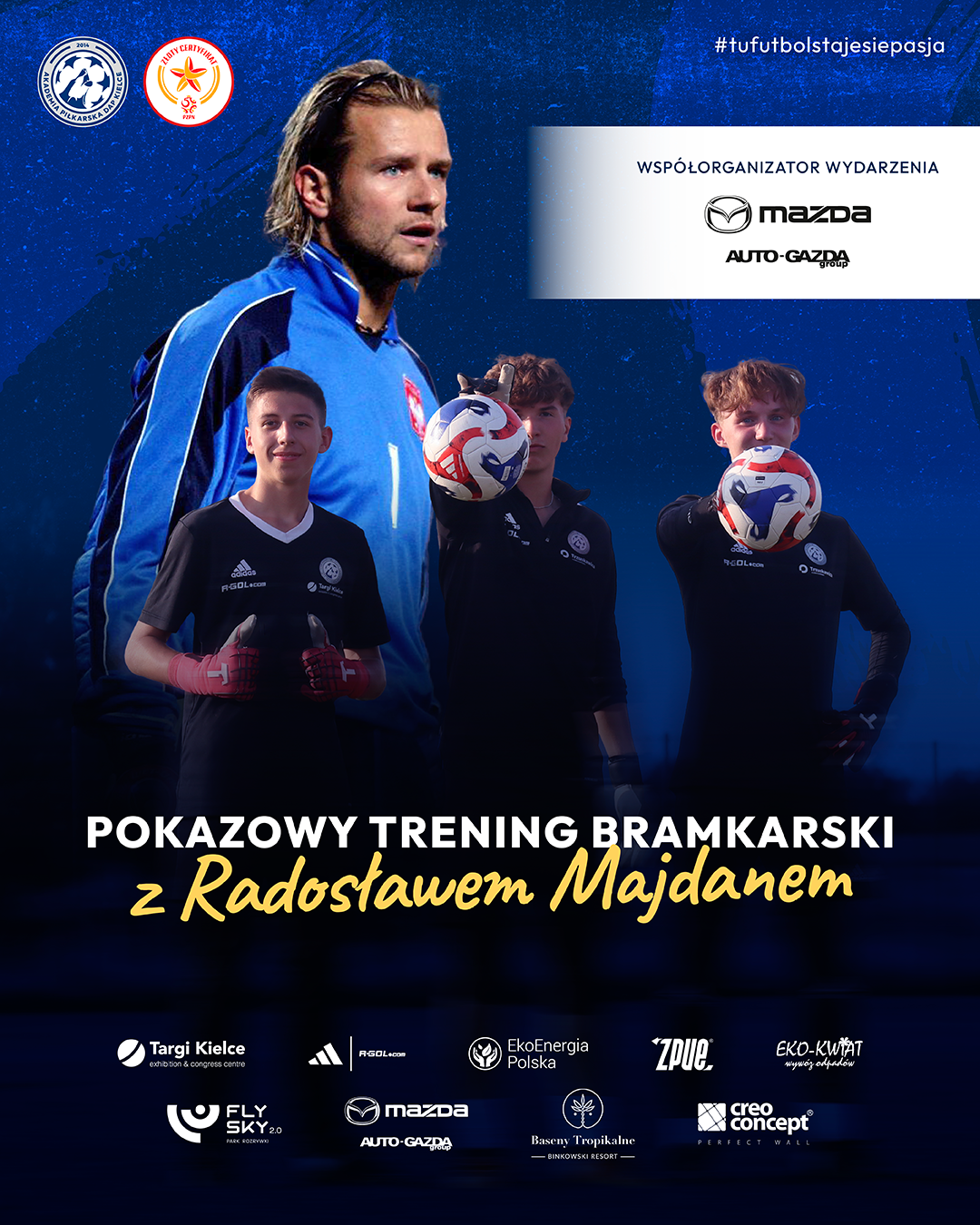 Trening pokazowy z Radosławem Majdanem! 